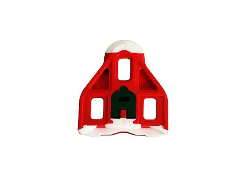 Look Delta Bi-Material Cleat w/9deg Float in Red-1